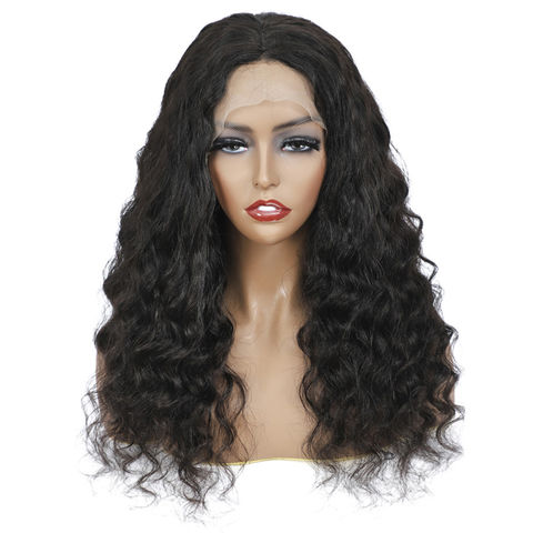 13x4X1 Lace Front Human Hair Wig Body Wave Middle Part Wigs for