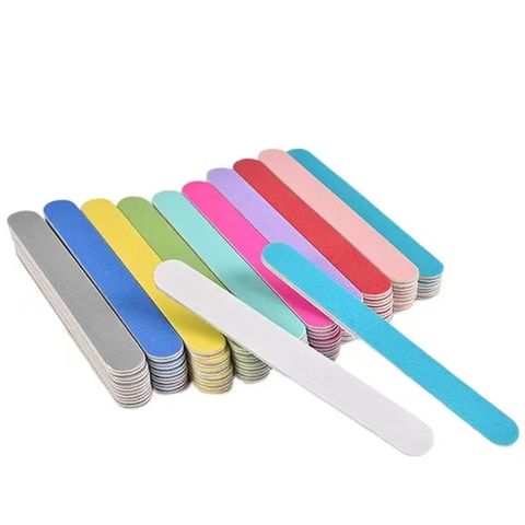 Lima de uñas al por mayor de alto respaldo, precio de fábrica, OEM 80 100 180 240