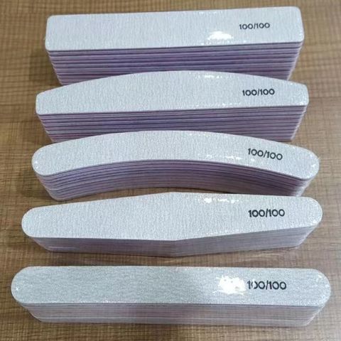 Lima de uñas al por mayor de alto respaldo, precio de fábrica, OEM 80 100 180 240