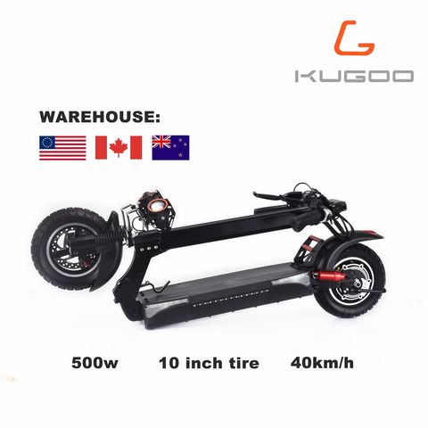 KUGOO M4 Pro 10 Inch Off-road Tyre Foldable Electric Scooter, 500W  Brushless Motor, 48V 21Ah Battery 
