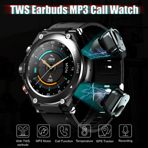 Smart watch earbuds 2 in online 1