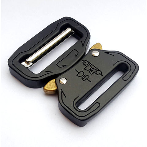 Automatic Quick Release Metal Bag Buckle Zinc Alloy Tactical Buckle - China Release  Buckle and Tactical Buckle price