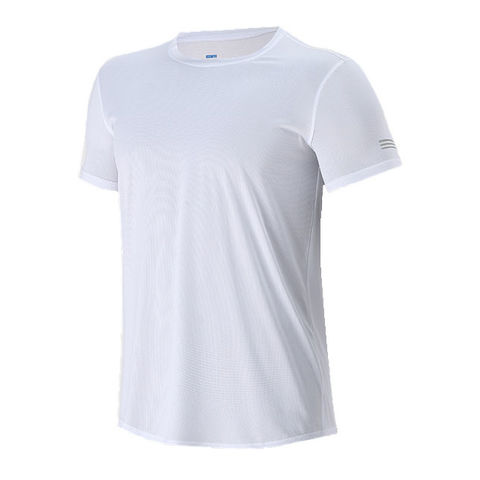 Camiseta de tenis de manga corta para hombre, secado rápido, para gimnasio,  entrenamiento, para hombre