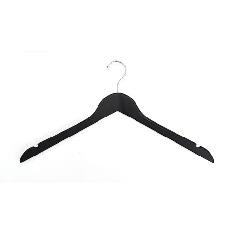 Wholesale 45 Cm Anti-Slip Non-Slip Suit Clothes Black Velvet Hangers -  China Plastic Pants Hangers and Plastic Trousers Hangers price