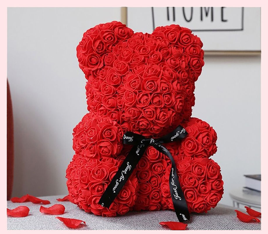 Buy Wholesale China High Quality Rose Teddy Bear Best Valentines Day ...