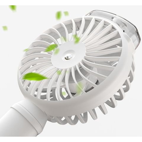 Tragbarer Sport USB Wiederaufladbarer 2000mAh Handventilator Kühlständer Handheld Mini Nebelventilator