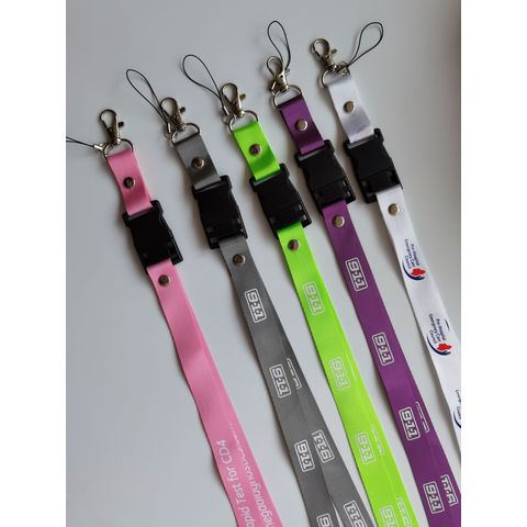 Full Colour custom designed sublimation lanyard - TopBadge