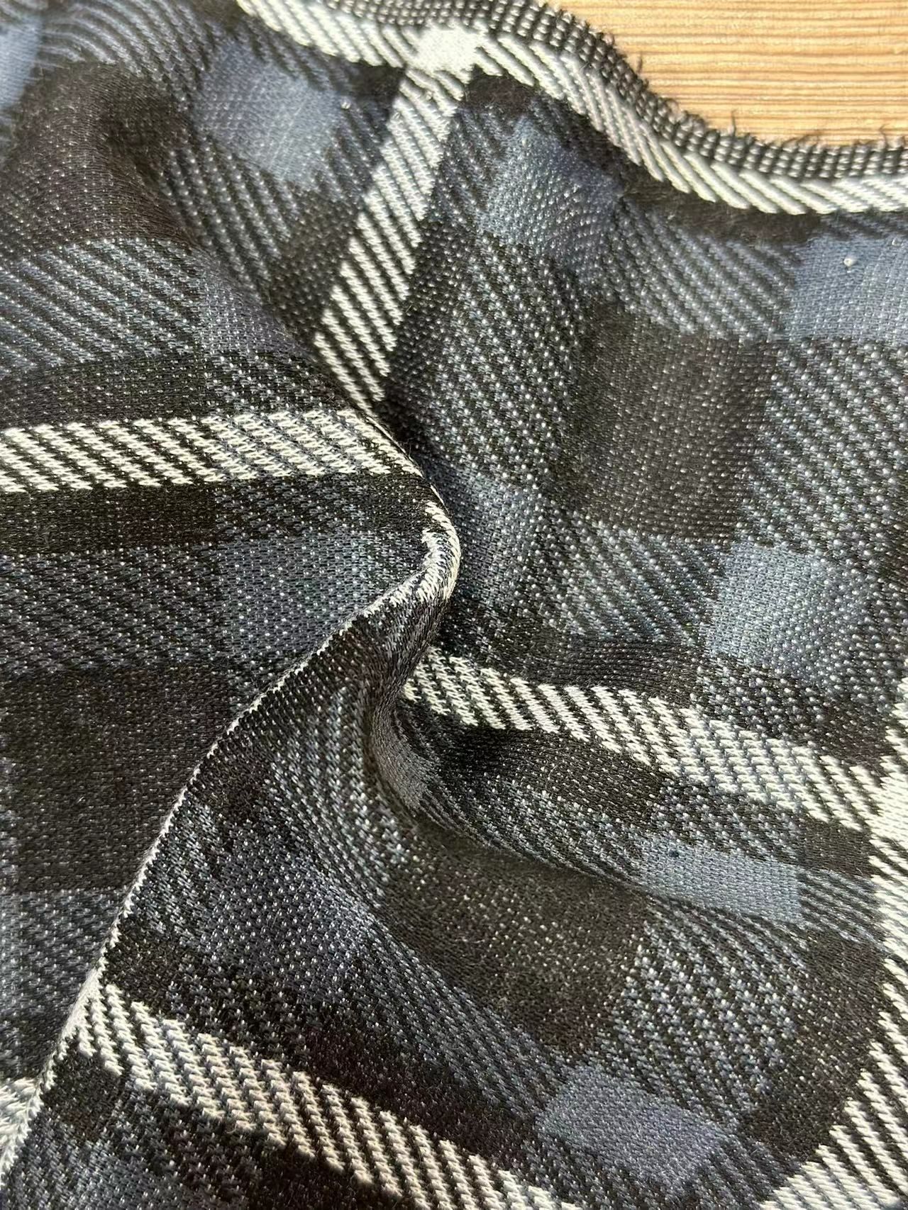 Buy Wholesale China 92%polyester+7%r+1%sp Jacquard Fabric Yarn Dyed ...