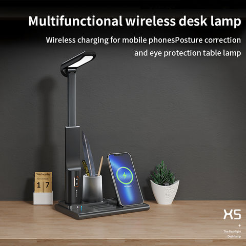 Multifunctional Atmosphere RGB Desk Lamp Qi 10W Wireless Charger Bluetooth LED  Wireless Charging Speaker - China LED Speaker and Wireless Speaker price