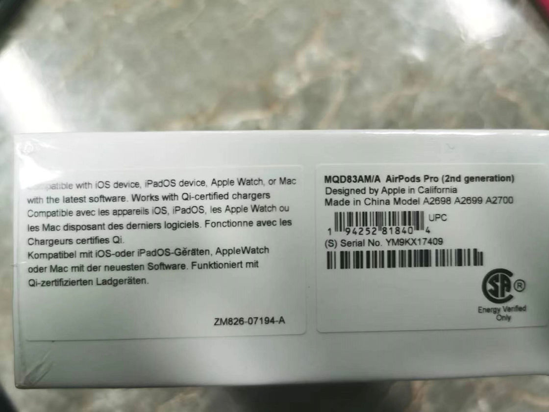 Pro Serial Number Airpods Pro Model A2190 Emc 3326 Wireless