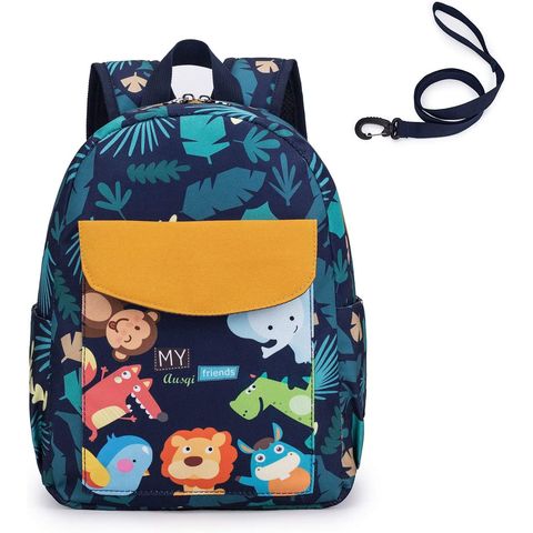 3PCS Shark Backpack for Boys, 16 Little Kids Kindergarten School Bookbag  and Lunch Box