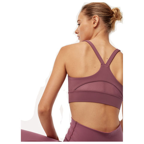 Best Selling High Quality Women Open Back Gym Bras with Adjustable Quick  Dry Workout Yoga Top Sports Bra - China Women Sportswear and Custom Lounge  Wear price