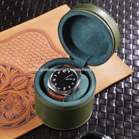 Buy Wholesale China Single Watch Case Box Pu Leather Display Organizer Luxury  Watch Package Storage Holder Custom Logo & Watch Storage Holder at USD 0.99