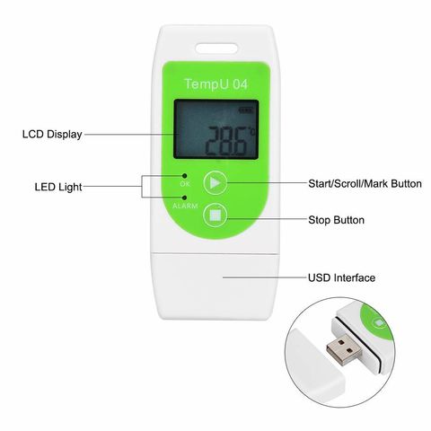 Tzone BT03 bluetooth temperature tag real-time temperature monitoring  temperature sensor with bluetooth