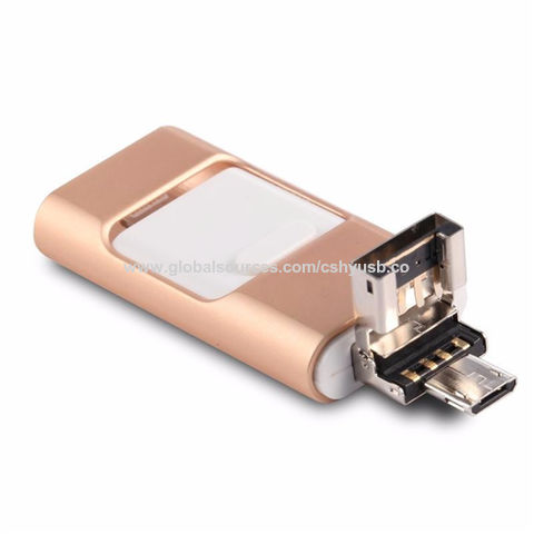 Clé USB 2.0 Étanche Super-Slim ''Gold'' - 32 Go pas cher