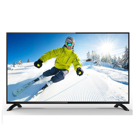 China Factory Cheap Flat Screen Televisions 65 75 Inch multiple language  wifi Smart tv Android LCD