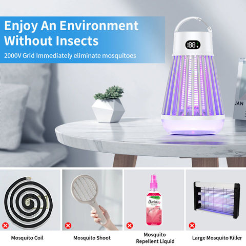1/2PK Electric UV Mosquito Killer Lamp Outdoor/Indoor Fly Bug Insect Zapper  Trap