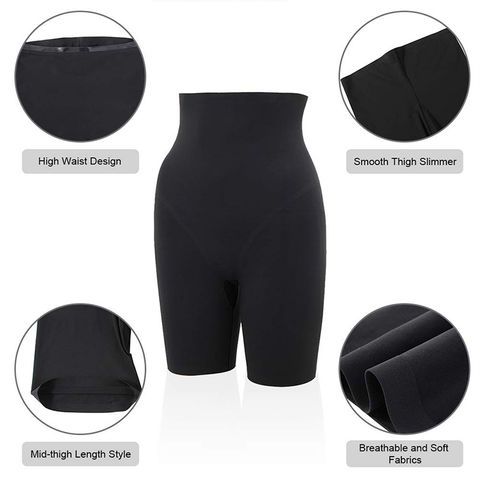 Men's High Waist Tummy Control Underwear Slimming Seamless Pants