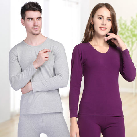 Buy Wholesale China Autumn Winter Women Solid Color Breathable Warm Thermal  Underwear Set Lady Thermal Inner Wear & Inner Wear at USD 5.22
