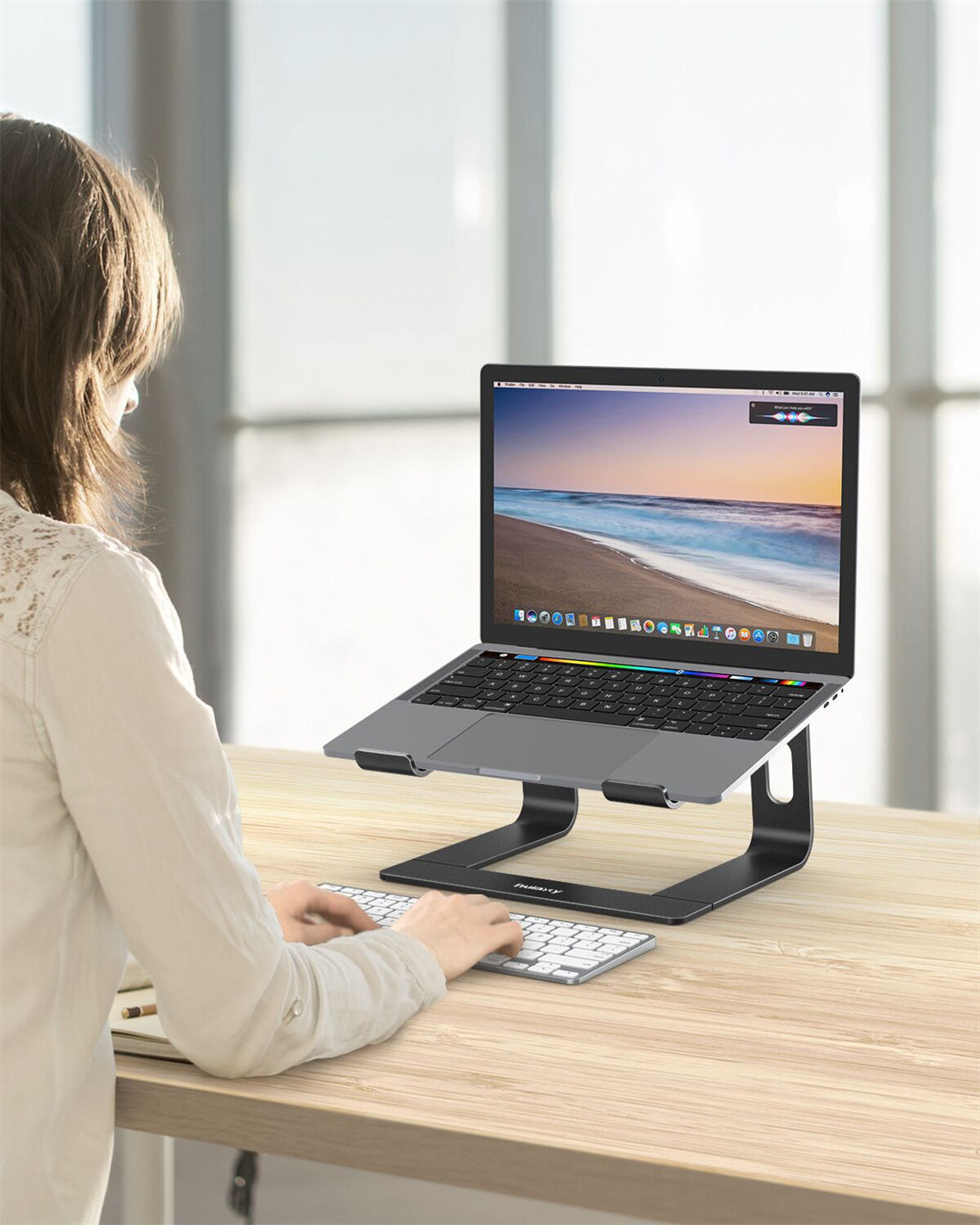 Buy Wholesale China Aluminum Laptop Stand, Ergonomic Detachable ...
