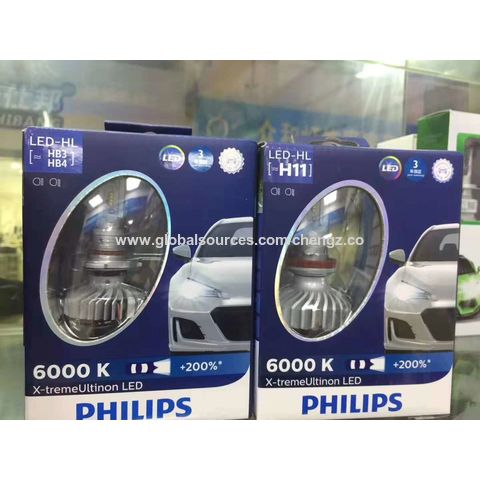 Buy Wholesale China Philips Led 9005 9006 Hb3 Hb4 X-treme Ultinon Led Car Headlight  6000k Cool White & Automotive Led Bulbs at USD 60