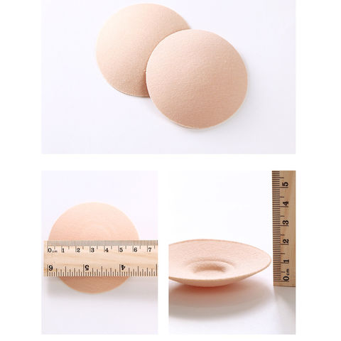 Cheap Women's Breast Push Up Pads Swimsuit Accessories Silicone Bra Pad  Nipple Cover Stickers Patch