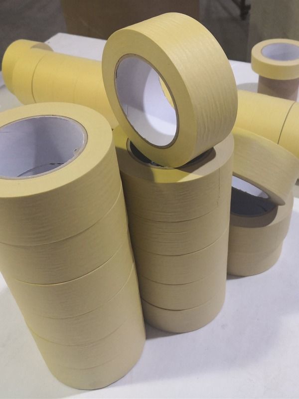 Rubber Glue Painting Red Adhesive Masking Paper Tape - China