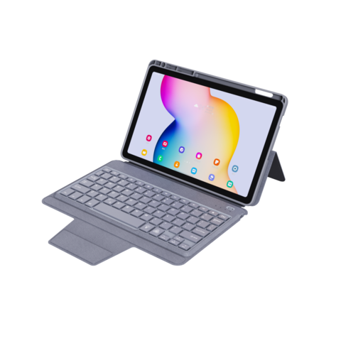 Étui clavier pour Samsung Galaxy Tab A8 10,5 2022 avec souris, étui souple  intelligent avec clavier Bluetooth pour Galaxy Tab A8 avec porte-crayon