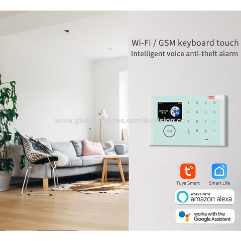 Kit Alarma Casa Comercio Wifi Gsm 8 Sensores App Tuya Smart