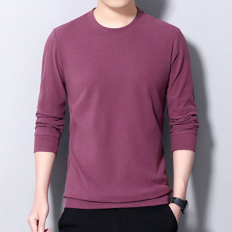 Buy Wholesale China Solid Pullovers Full Sleeves O-neck Cashmere