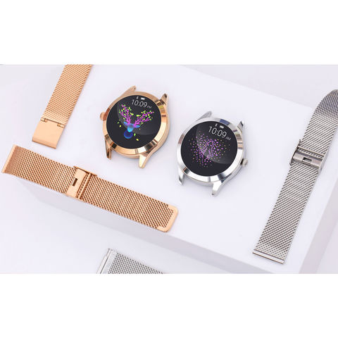 Reloj Inteligente Mujer Kw10 Smartwatch Android Ios Ip68