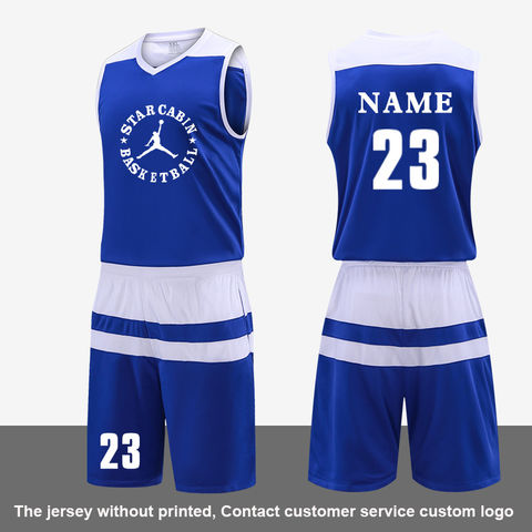 Men Basketball Jerseys Set Blank Men Basketball Jersey Uniforms