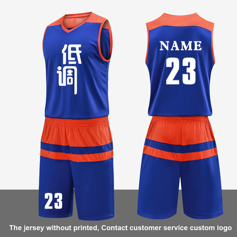 Uniform Blank Hip Hop Basketball Custom Sportswear Jersey Printed