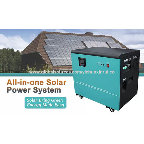 L'ÉNERGIE SOLAIRE BATTERIE SOLAIRE 220V/110V sortie 700W de sortie