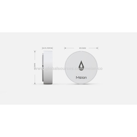 Alarma de detección de agua para sótanos con notificación de App, funciona con batería, no requiere concentrador.