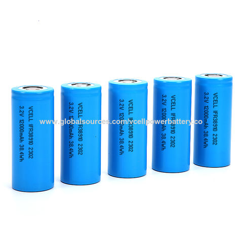 Buy Wholesale China Deep Cycle Ifr38910 3.2v 12ah Lifepo4 Battery With Pcm  For Electric Vehicle, Solar Lamp, Ups, Off-gird Energy Storage & Lifepo4  Battery at USD 10.9