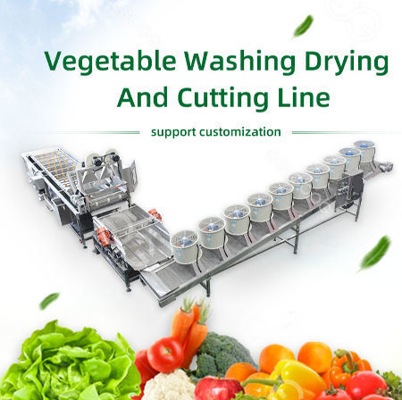 Ce Certified Industrial Vegetable Fruit Washing Machine Line For Farm ...