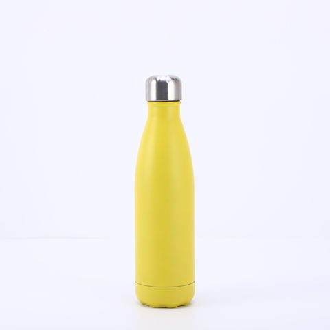 Botella de Agua de Aluminio - Botella de agua de pared simple con forma de Cola