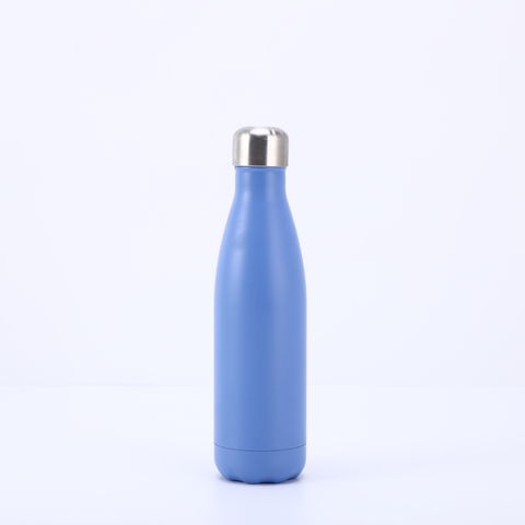 Botella de Agua de Aluminio - Botella de agua de pared simple con forma de Cola
