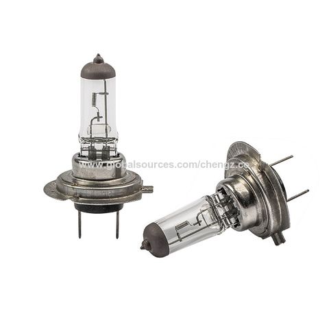 Bombilla Halógena H7 para Faros de Automóvil, 55w/70w/100w, SUPER BLANCA, Cristal de Cuarzo