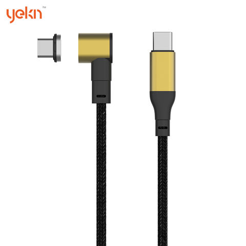 Buy Wholesale China Magnetic Auto Organizer Data Phone Cable 100w Pd  Charging 3ft 6ft 1m Nylon Braided Cable For Iphone 15 Series For Samsung &  Magnetic Cable at USD 3.69