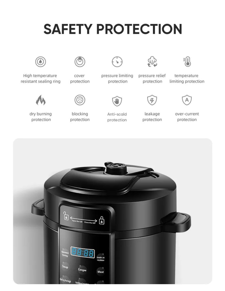 Buy Wholesale China Small Capacity Delicate Mini Electric Pressure Cooker & Pressure  Cooker at USD 25