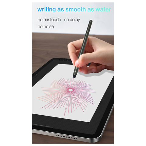 Écran tactile stylo tablette stylet dessin crayon capacitif universel pour  Android - iOS tablette de téléphone intelligent (gris)