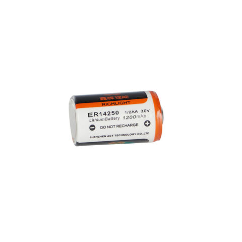 PKCELL ER14250 1/2AA Cell 3.6V 1200 mAh Lithium Batteries 24 Pack