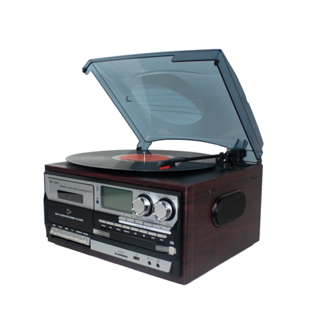 Vinyl Record Player & CD Player Cassette Recording Player & USB/SD FM Radio  Phonograph - China Turntable Player and Vinyl Player price