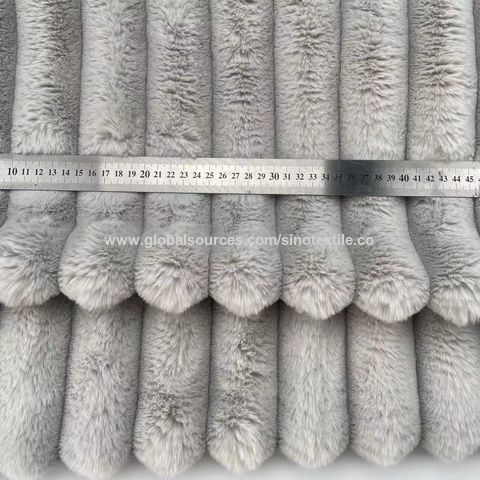 Hot Sale 100% Polyester Brown PV Plush Fabric Long Pile Fur Faux Fur Sofa  Fabric - China Rabbit Plush and Plush Rabbit Toy price
