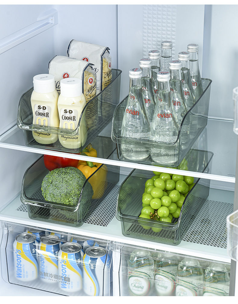 Organizador de congelador de plástico transparente para almacenamiento de  alimentos de frigorífico sin BPA - China Caja de almacenamiento y Organizador  Congelador precio