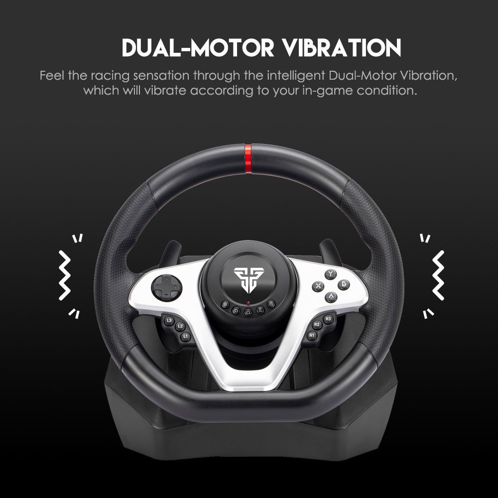 Buy Wholesale China Racing Wheel & Double Vibration Racing Steering