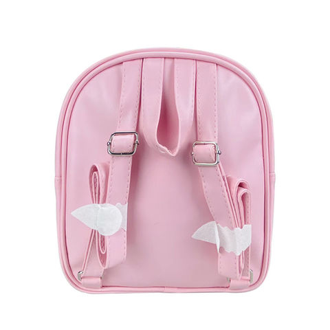 Baby Bunny Backpack - Personalized Book Bag for Girls in Pink and