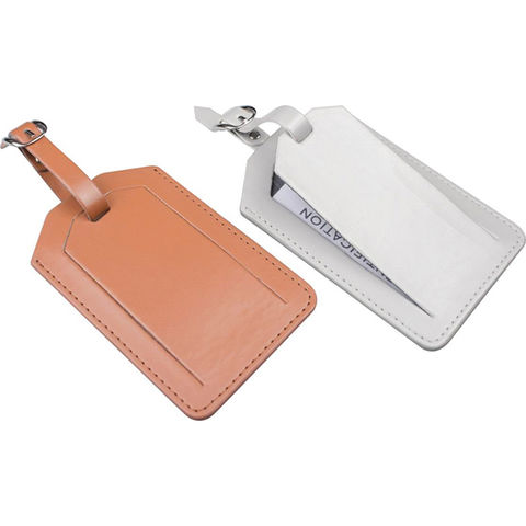 Buy Wholesale China Genuine Leather Cute Kid Luggage Tag Name Address Id  Label Travel Luggage Name Tags & Luggage Tag at USD 0.15